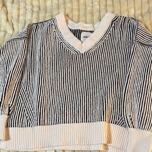 Aerie- Striped Knit Top